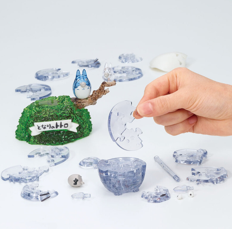 Crystal 3D Puzzle My Neighbor Totoro Ocarina Tone 65 Pieces Ghibli