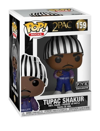 Funko Pop! Rocks Tupac Shakur FYE Exclusive +Protector