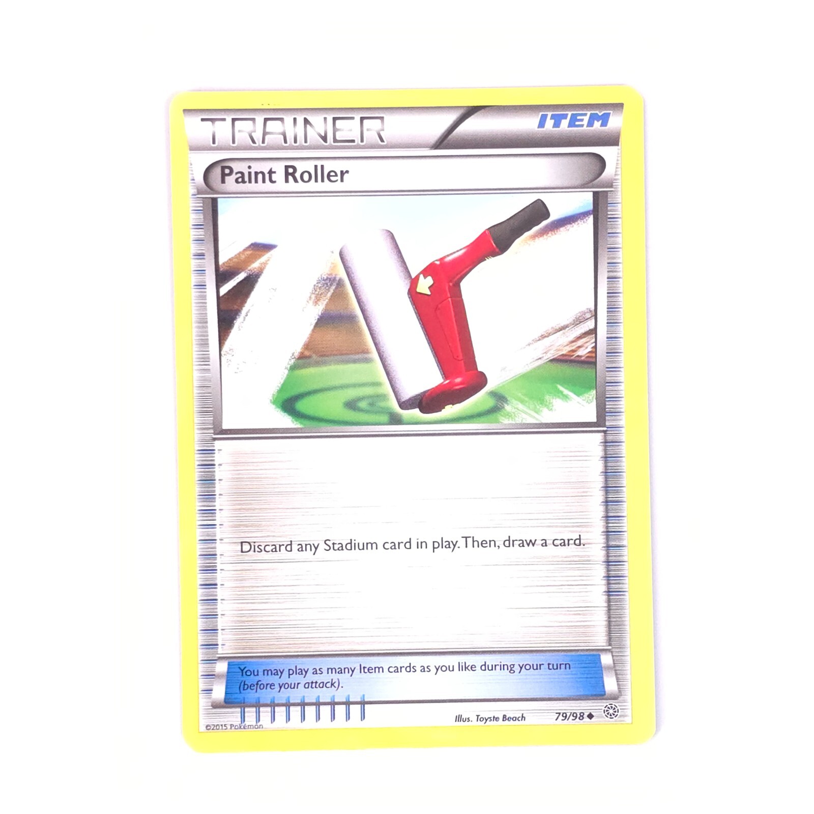 Paint Roller 79/98 Pokemon XY - Ancient Origins Uncommon NM
