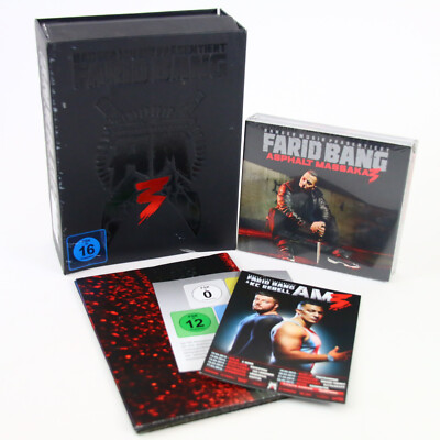 Music Musik Album CD Farid Bang   Asphalt Massaka 3 (Ltd. Deluxe Edition Box Gut