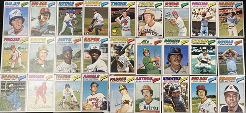1977 TOPPS STARTER SET + TOM SEAVER (NO DUPLICATES) JC - Picture 5 of 17