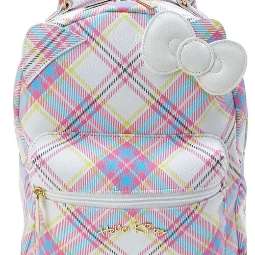 Hello Kitty Mini Backpack Dress Tartan 50th Anniversary  display picture 2