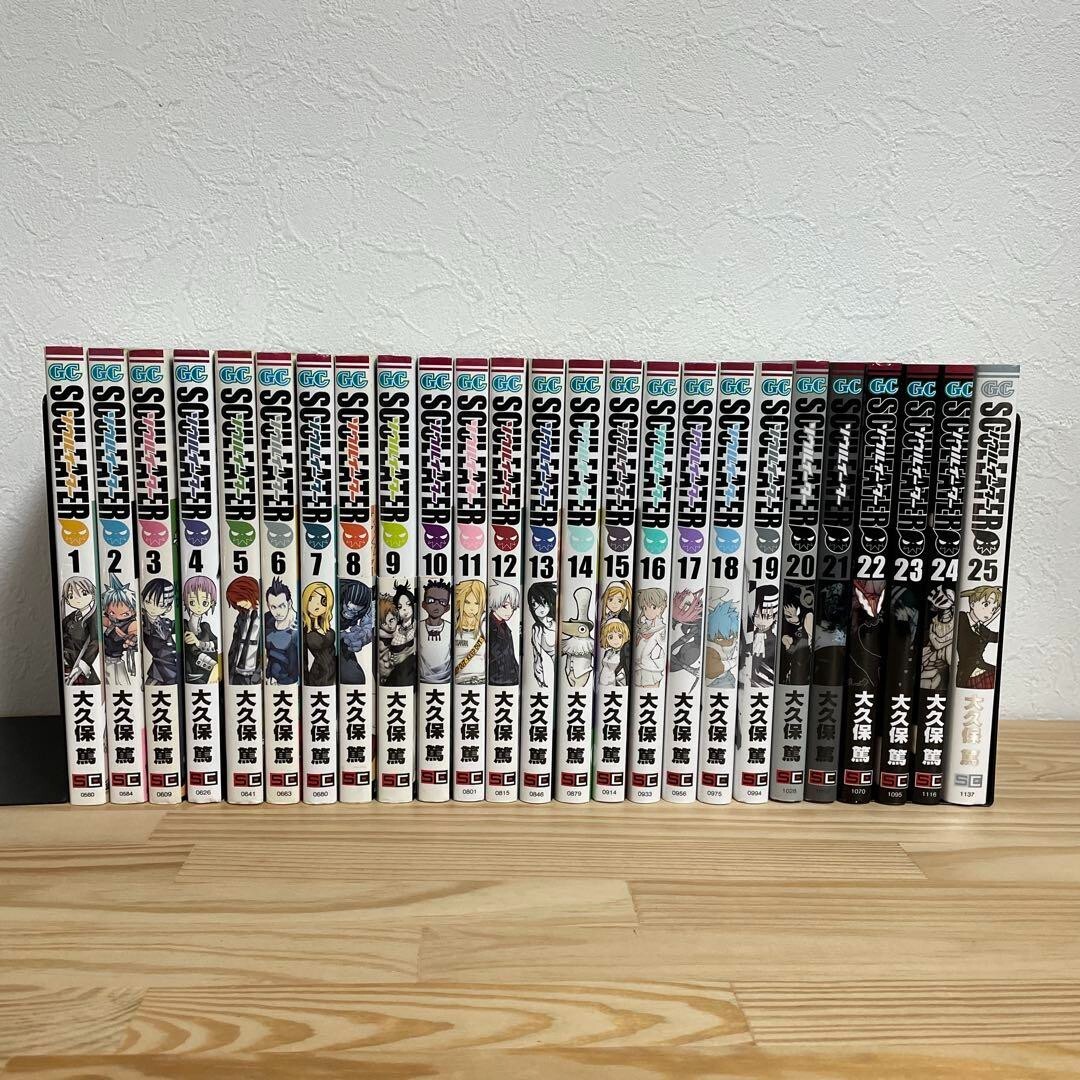 Soul Eater by Atsushi Ohkubo Japanese Manga Comics Vol.1-25