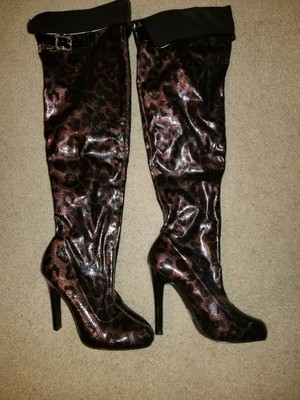 baby black patent boots