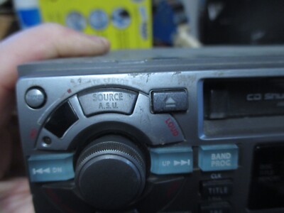 ALPINE TDA-7550J ヘッドユニット Alpine JDM AM FM Tuner Receiver SCC II Head Cassette Stereo Radio