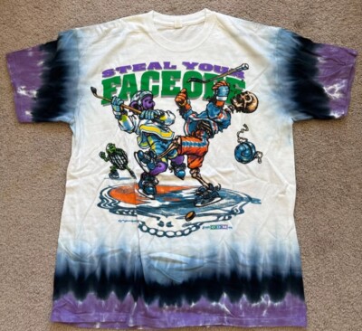 Liquid Blue Grateful Dead Steal Your Face Off Shirt, Brand New, Men s Sizes