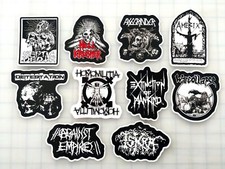 Crust Punk Vinyl Sticker Lot 10 Stickers SET 7 anarcho grindcore hardcore oi 