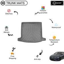 Fahrzeugspezifische Gummi-Kofferraumwanne passend für Mercedes-Benz CLA C118 ...