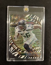 🔥 2020 Jordyn Brooks Select Field Level Prizm Zebra Rookie RC Dolphins 🦓