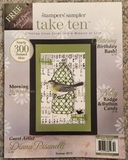 Stampers' Sampler Take Ten Morning Meditations June/July 2015 FREE SHIPPING 