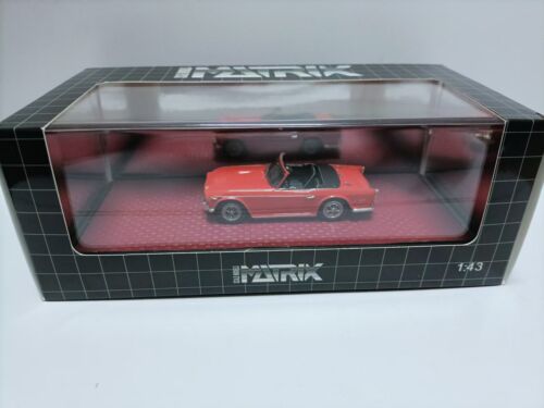 Modelo de coche de resina Matrix 1/43 Triumph Tr5 P1 1967-1968 rojo MX41902-041 - Imagen 5 de 5