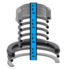 8033747 Hydraulic Cylinder Seal Kit Fits JLG 8042 10042 10054 (2.000 x 4.500)