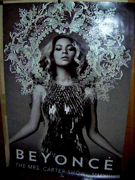 Beyonce Mrs Carter Poster