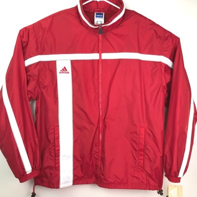 mens adidas red tracksuit