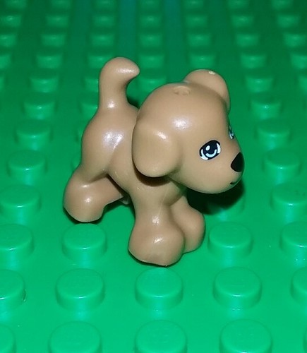 *NEW* Lego Dog Brown Pup Friends Animal Pet Park Settings x 1 piece - Picture 2 of 3