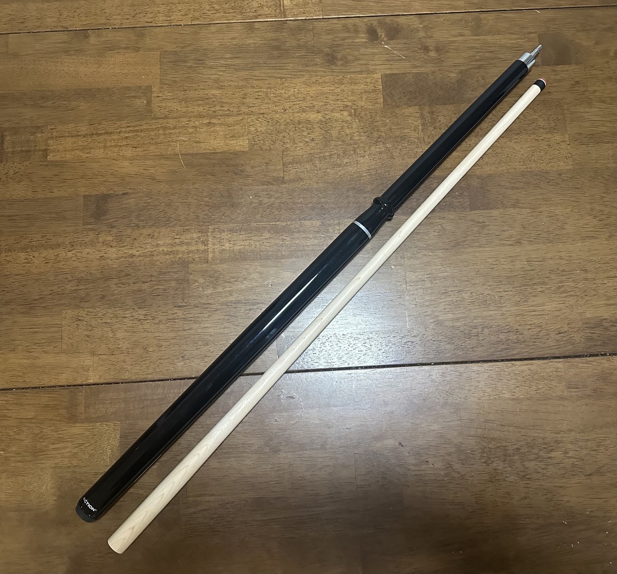 Action ACTBJ07 Break Jump Pool Cue 26oz Black Ergonomic Handle for