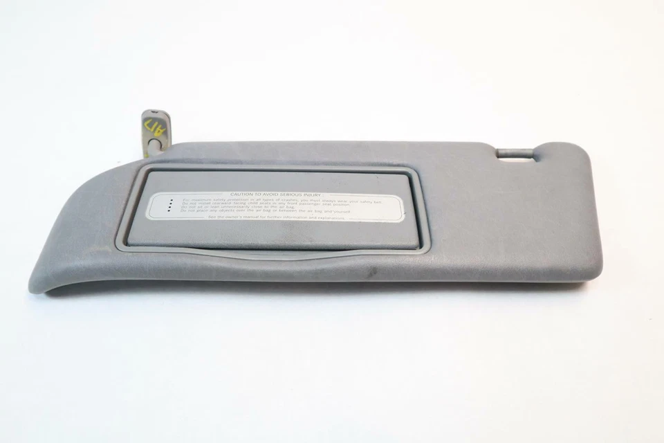 Parasol delantero izquierdo lado del conductor gris cosido Mercedes 600SEL S600 1992-99 Foto 4 de 4