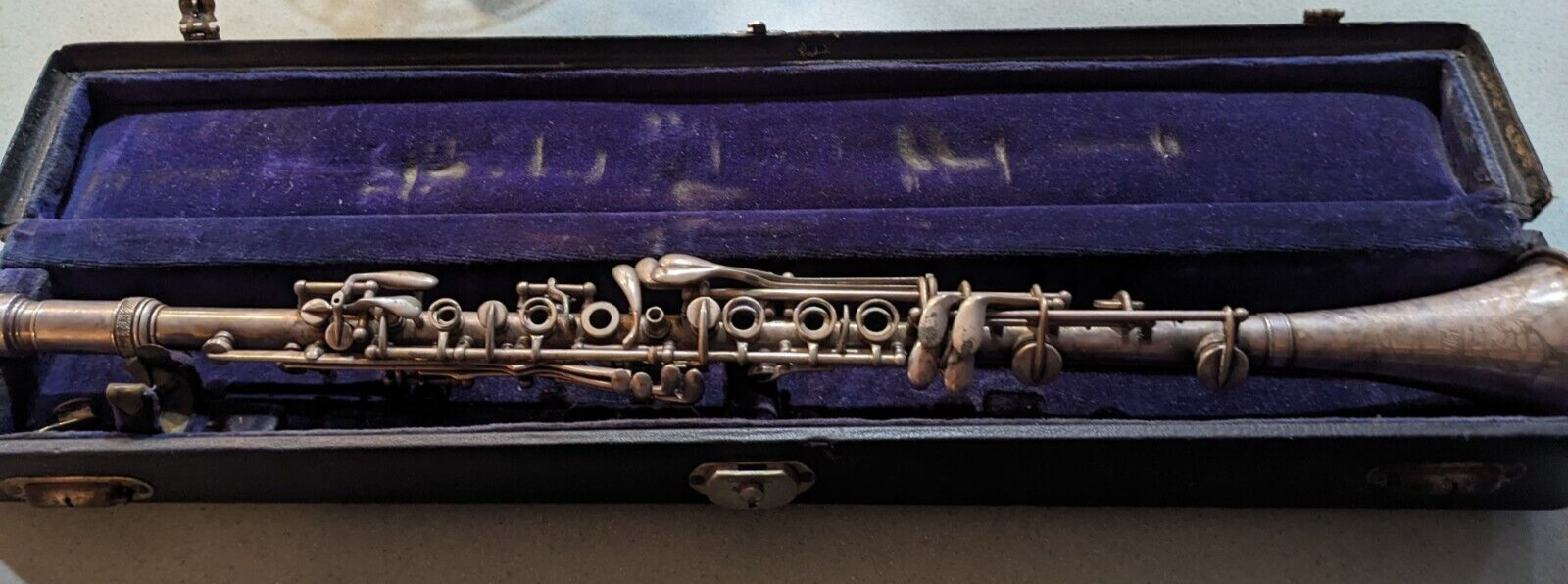 Buescher Model 740 True Tone Vintage Metal Adjustable Barrel