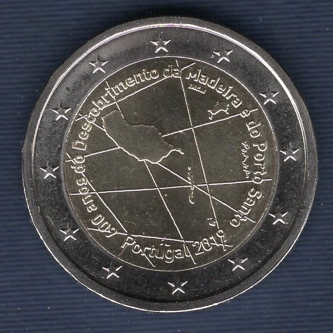 2 euro Commémo Portugal 2019 Madère par Joao Goncalves Zarco - Portugal - Photo 1/1
