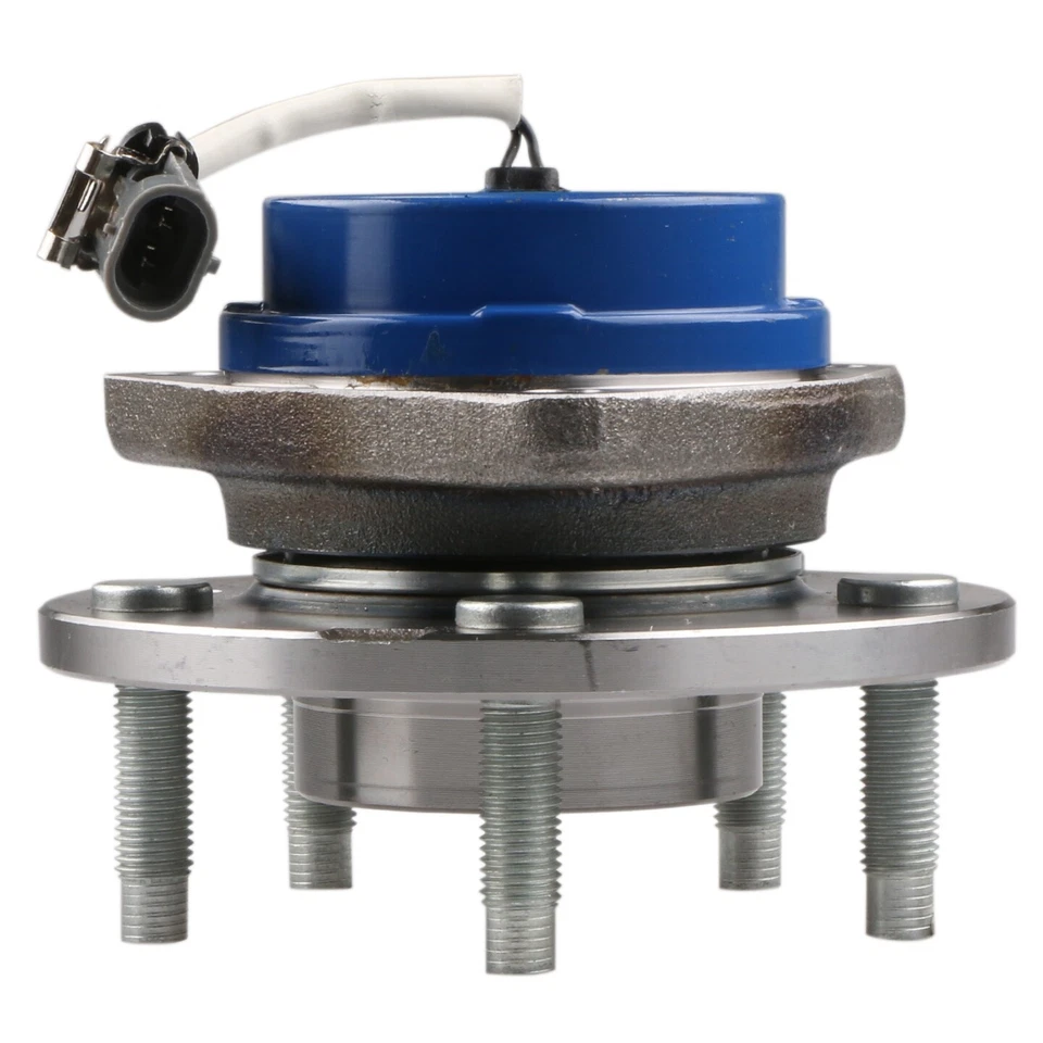 Juego (2) Conjunto de buje de rueda y cojinete delantero para Chevy Pontiac Cadillac DTS Deville Foto 3 de 4