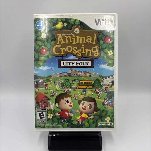Nintendo Wii Animal Crossing City Folk - Only Case