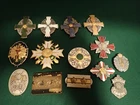 Japanese Medal Japan badge war military WW2 WWII old fire department