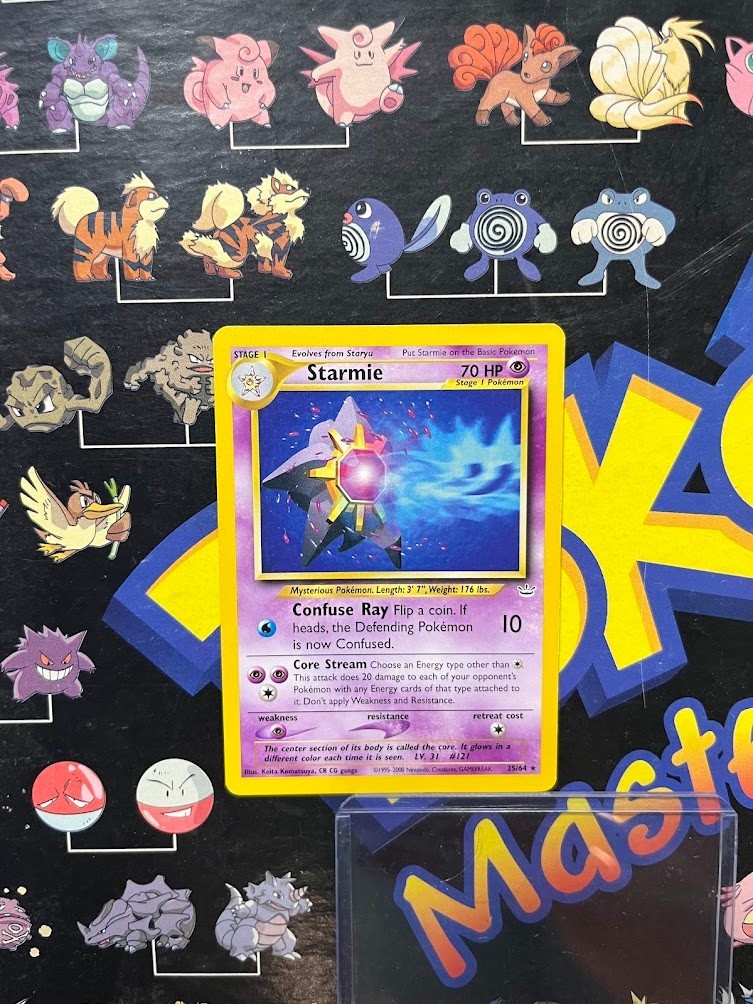Starmie Neo Revelation 25/64 Pokémon TCG Unlimited Rare LP