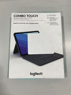Logitech Combo Touch Keyboard Case for 11" Apple iPad Pro 1st/2nd/3rd Gen.