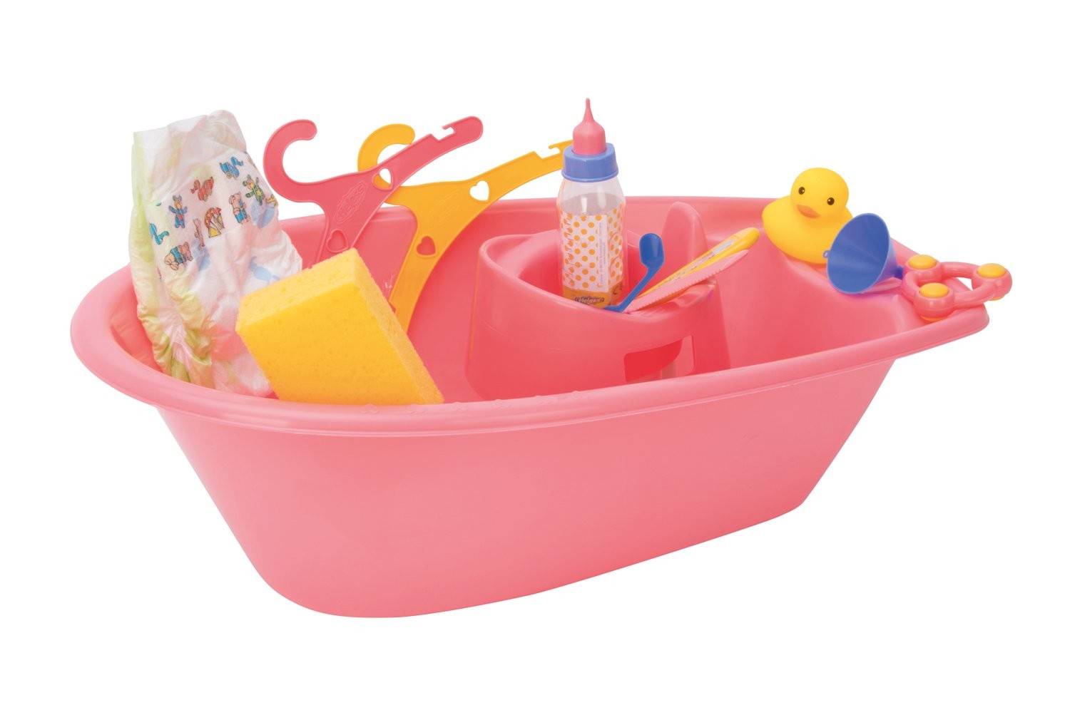 Heless 713Heless 51 x 27.5 x 16 cm Doll Bathtub Set - Multicolour