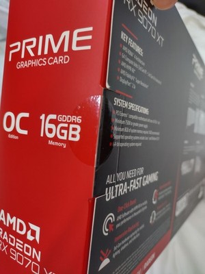 Buy Asus AMD Radeon RX 9070 XT Graphic Card - 16 GB GDDR6 (prime