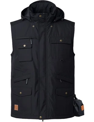 Scippis Tableland Vest Schwarz – Robuste Outdoor Weste Freizeit Hundesport - Bild 1 von 4