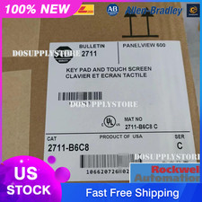 2711-B6C8 Ser B 2711B6C8 PanelView 600 Touch Key DH FRN 4.46  US Free Tax
