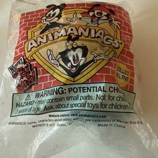 VNTG Wendy's 98' ANIMANIACS Warner Bros. Cartoon Toy New Old Stock