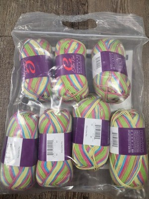 Ella Rae Phoenix DK Prints Pure Mercerized Cotton Key Lime Pie Set of 7 Rolls