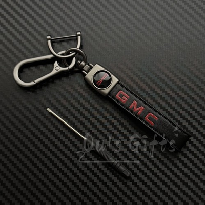 #ad GMC Genuine Leather Keychain US Seller Free Shipping $11.99
