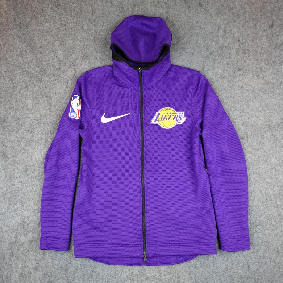 Los Angeles Lakers Jacket Mens Medium Purple NBA Nike Dri-FIT