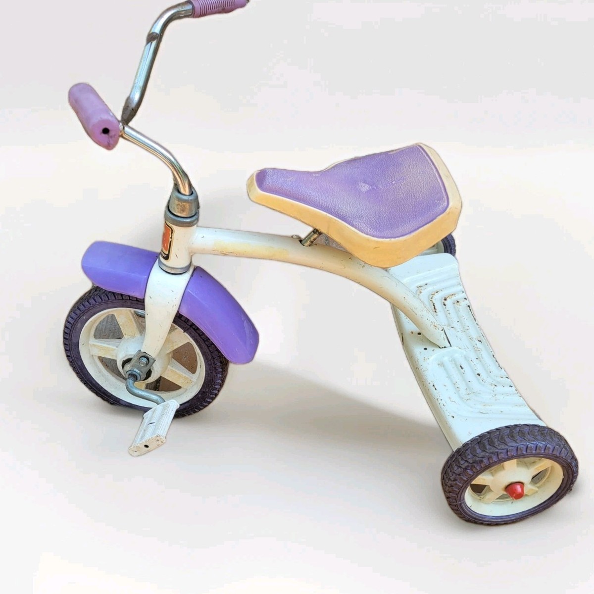 Vtg Metal Roadmaster Girls Tricycle Made In USA Purple Kids Children's  Bicycle