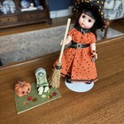 New ListingMadame Alexander 8” “Halloween Witch”Ooak Restrung