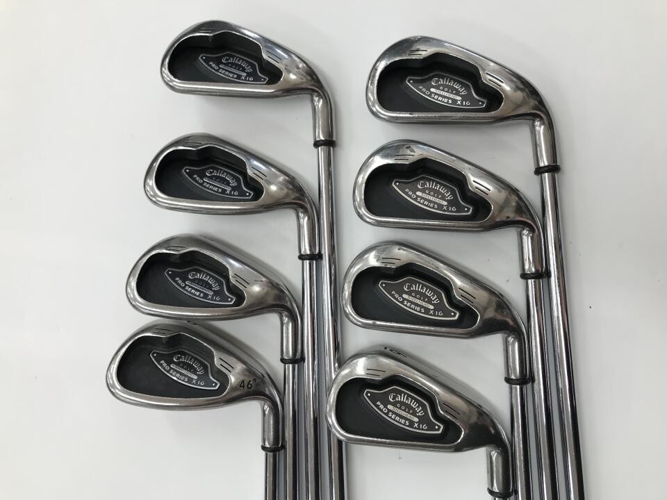 Callaway STEELHEAD X-16 PRO Iron Set 8pcs 3-PW Original Steel Flex