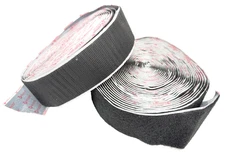 VELCRO 2" Wide x 33 Feet Long Self Adhesive Hook and Loop Strip Black Heavy Duty