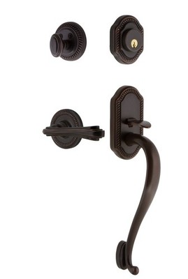 Nostalgic Warehouse ROPFLR_ESET_234_SG_RH Rope Right Handed - Bronze