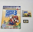 Super Mario Advance 4 Super Mario Bros 3 GBA Cartridge, Manual, Players Guide