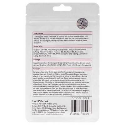 smgt-glp-1 nano microneedle slimming patch SMGT-GLP-1 Nano Microneedle Patch, Micro Needle Plasters, Full Body  Cosmetics Bandages Patches for Women Men (2 Boxes,8 Patches)