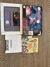 Gradius III (Super Nintendo Entertainment System, 1991) SNES Box And Game. Testd