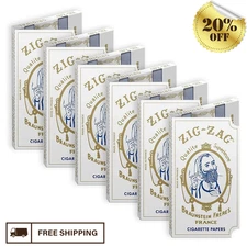 ZIG-ZAG Rolling Papers â€“ Original White 70 mm Paper â€“ Natural Gum Arabic â€“
