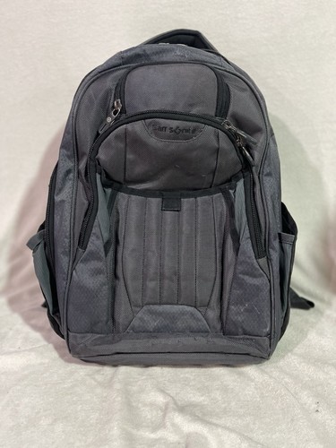 Samsonite Black Nylon Backpack Multiple Compartments and laptop slip