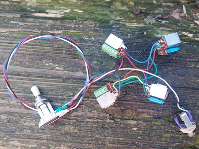 Solderless Tele 72 Deluxe Harness Jimmy Page Wiring Bourns A500k Push Pulls 