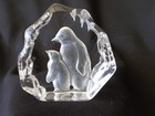 Penguin Paperweight Royal Crown Collection Reversed Cut Crystal — photo 4