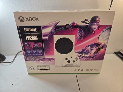Xbox Series S Fortnite & Rocket League Console Midnight Drive Pack Dark Skully