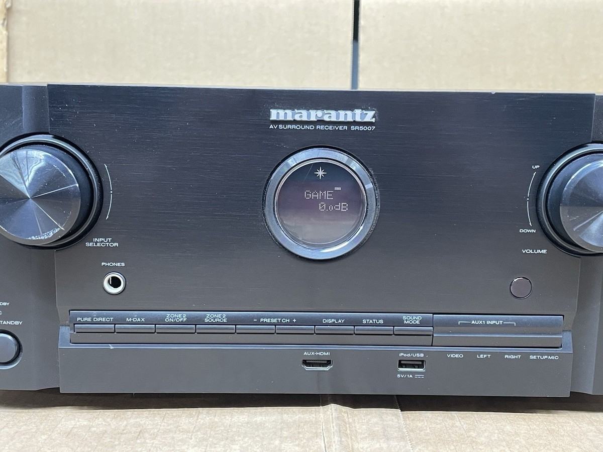 Buy Marantz SR 5007 7.2 Channel 100 Watt Receiver online | eBay